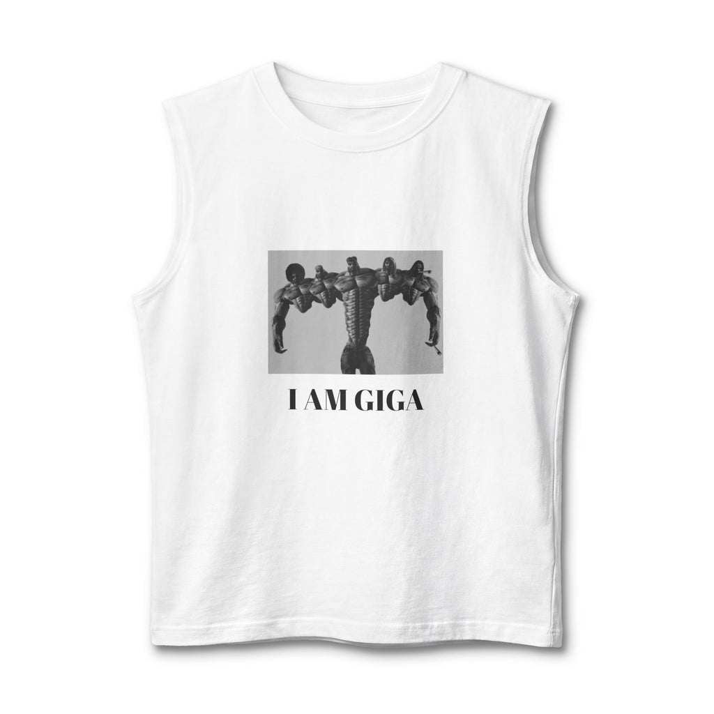 Muscle Tank — "I AM GIGA" Graphic
