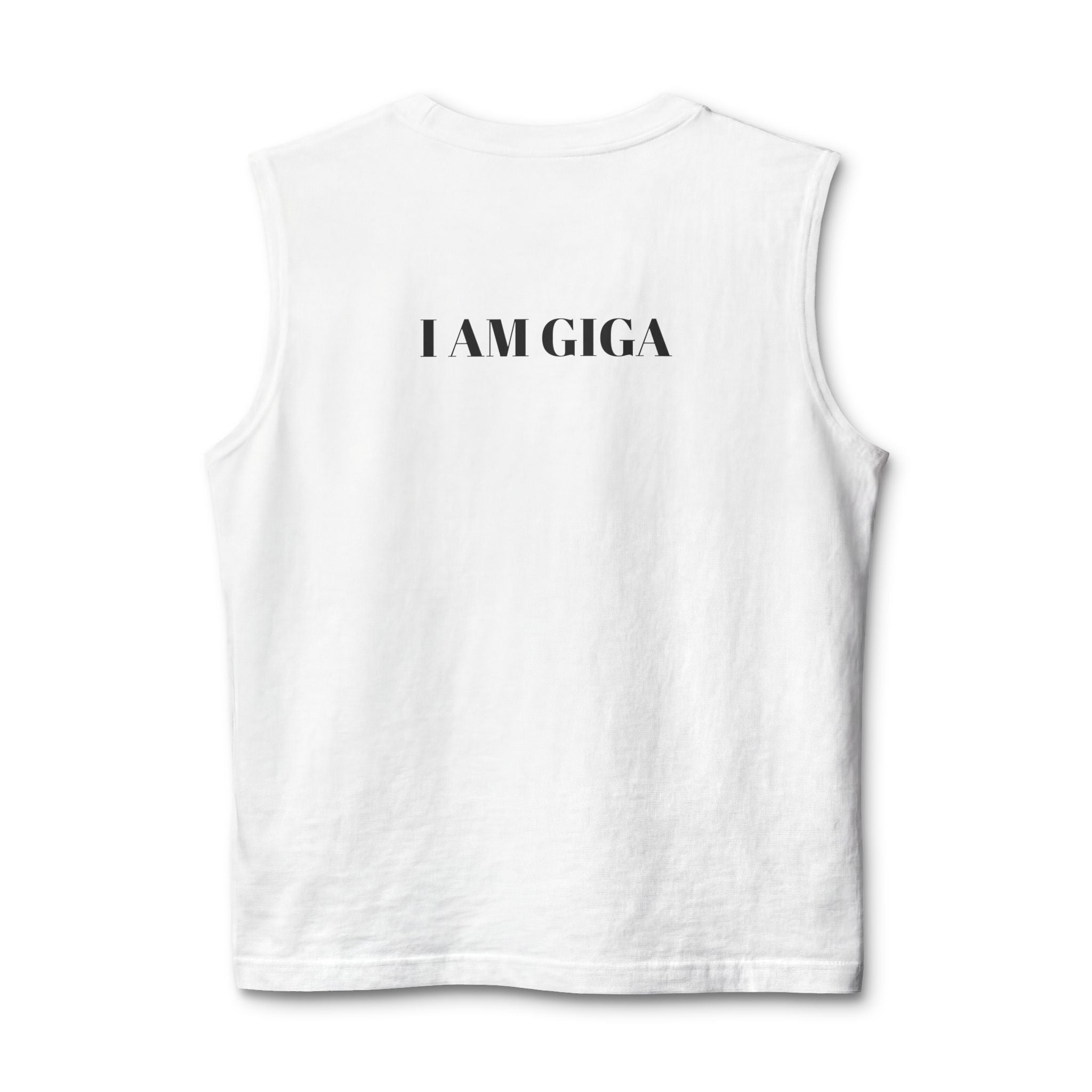 Muscle Tank — "I AM GIGA" Graphic